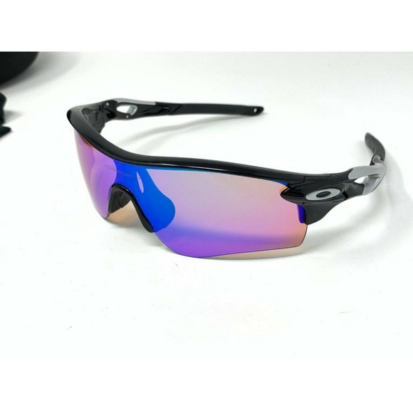 Oakley Radarlock Path Polished Black w 2nd Lens OO9181-42 Excellent Condition - Picture 1 of 12